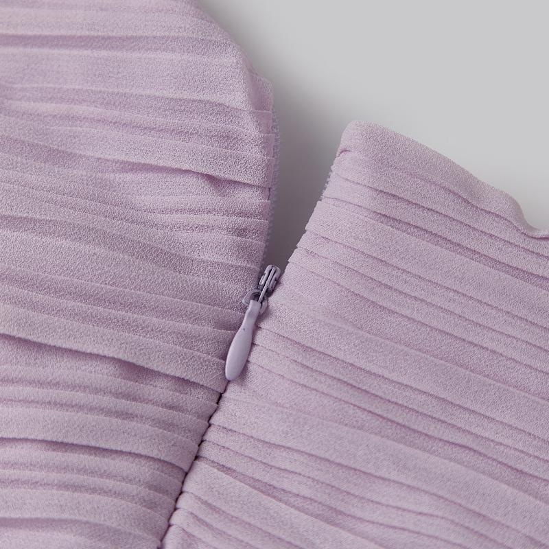 Women's Sexy Ruffle Halter Dress Sleeveless Solid Color Long Flowy Dress Summer A-Line Dress For Wedding And Party