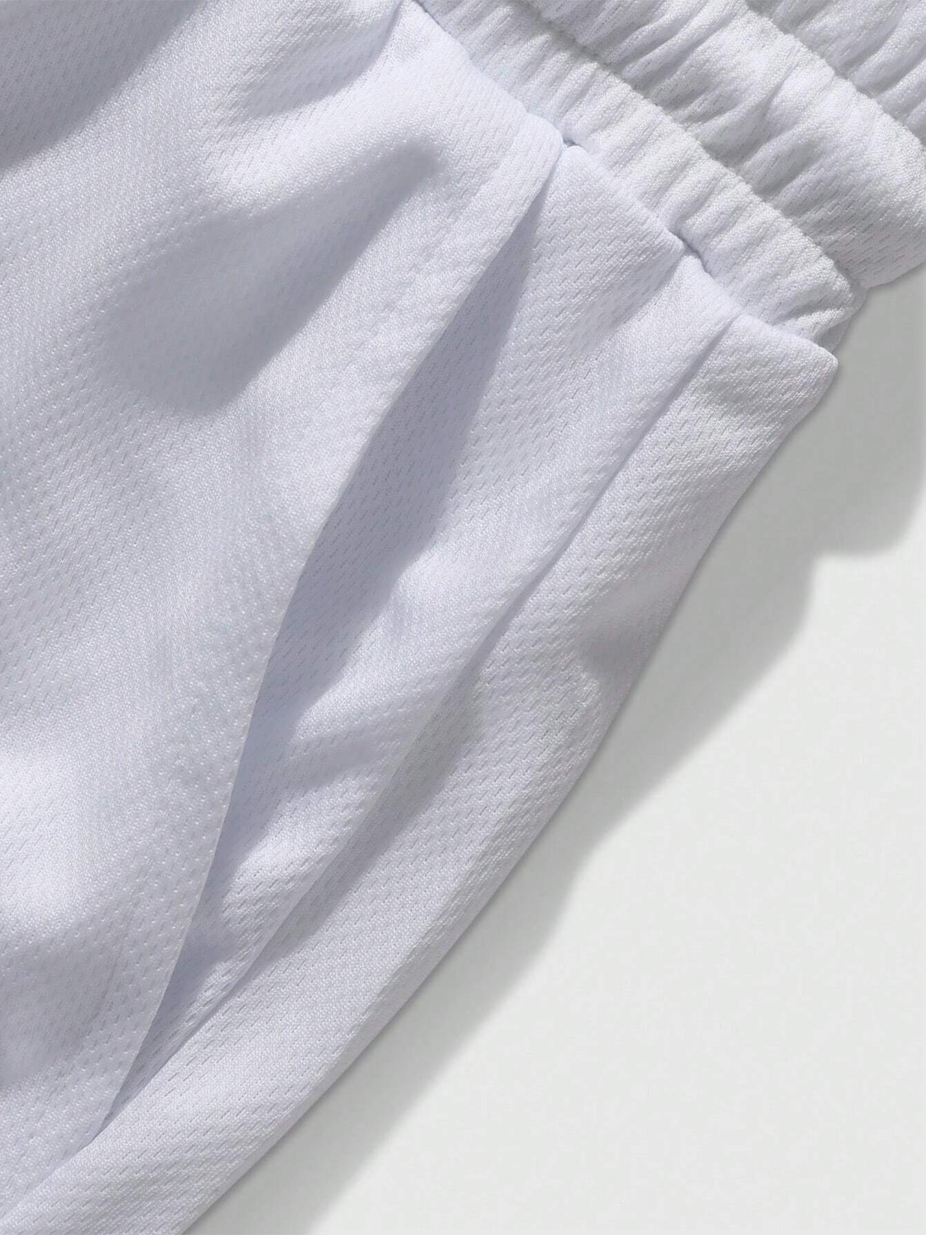 Teen Boys God Is Good Print Drawstring Waist Shorts, Loose-Fitting Mesh ...