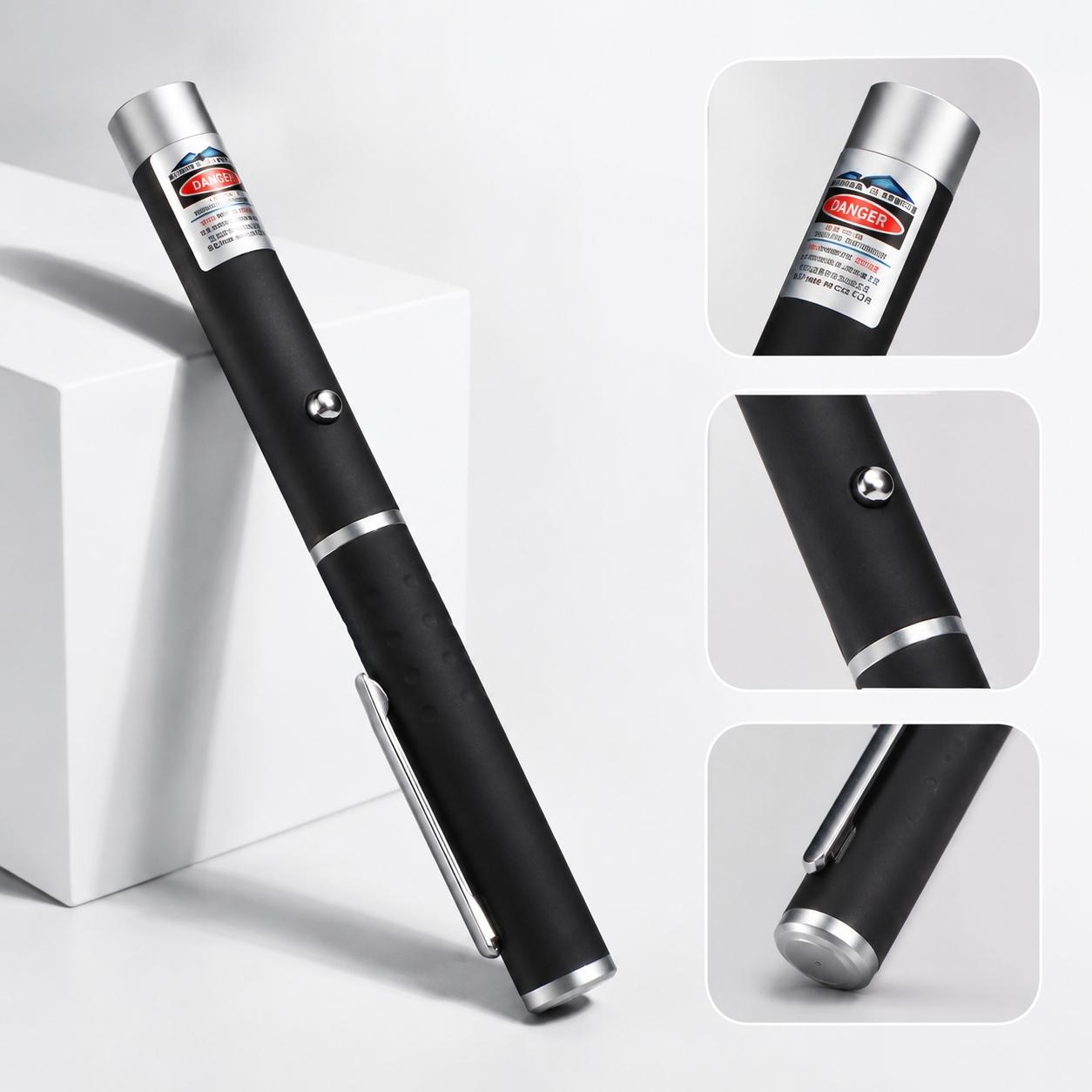 Multi-Color Laser Pointer: 500m Range Remote Control for Presentations, Teaching, Pet Toy. Red Green Blue Purple Options, High Brightness Beam, Safe Anti-Slip Design, Portable for Indoor Outdoor Use.