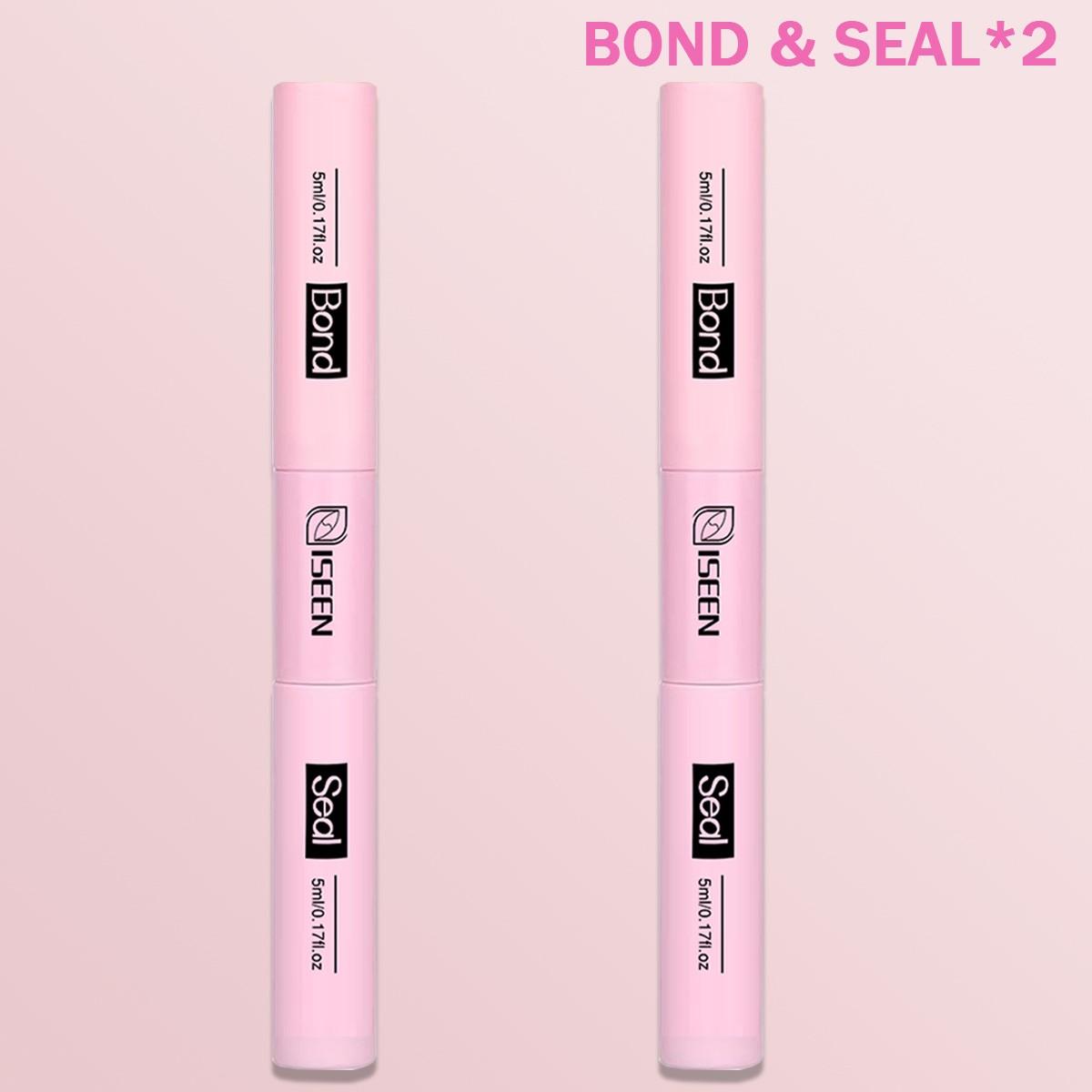 Lash Cluster Glue 1pcs/2pcs/5pcs, Waterproof Adhesive for Lash Bonding and Sealing, Lash Glue Lasting 72 Hours, Eyelash Glue Tweezers