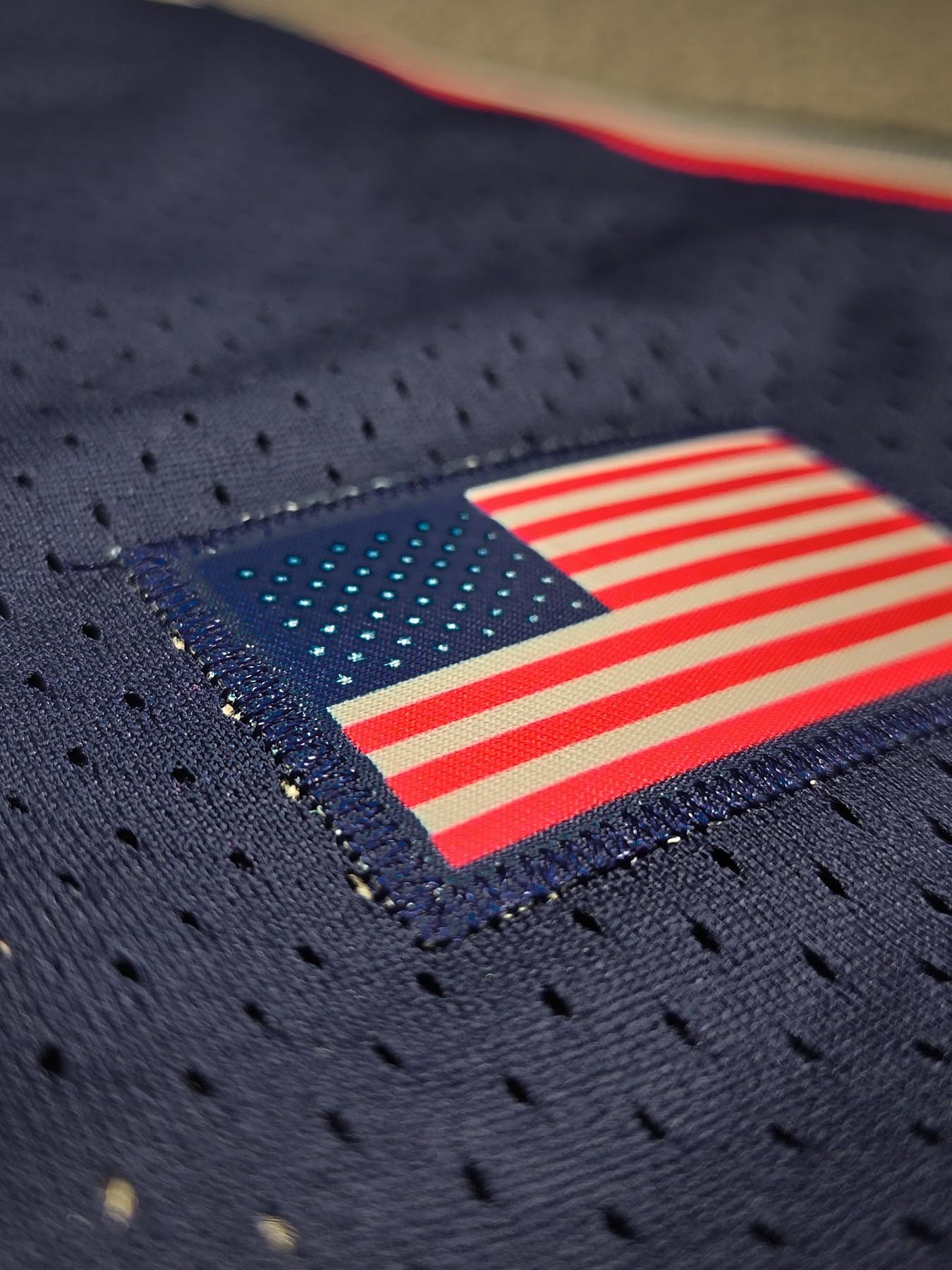 Iconic 90s USA #12 Stockton Retro Basketball Jersey | Embroidered Mesh Classic Sports Jersey