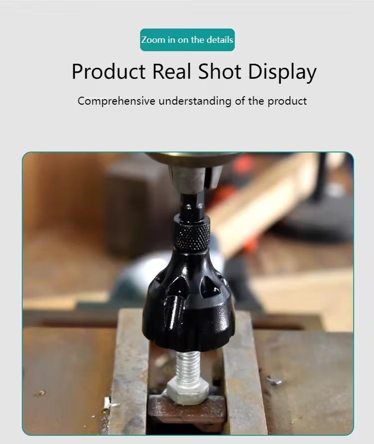 Deburring External Chamfering Machine Outer Circle Chamfering Thread Fillet Trimming Screw and Bolt Trimming Drilling Tool