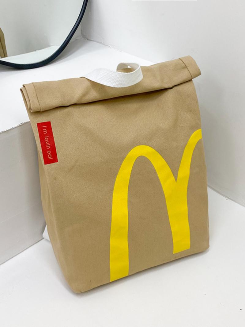 Creative Letter Design Backpack, Large Capacity Student Bag, Fashionable Letter Pattern, Adjustable Straps, Suitable for Women and Girls, Casual Lightweight Backpack Creative Letter Design Backpack, Large Capacity Student Bag, Fashionable Letter Pattern, Adjustable Straps, Suitable for Women and Girls, Casual Lightweight Backpack