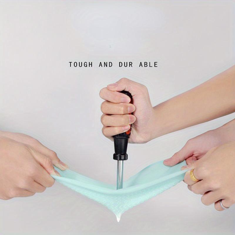 1 Pair High Elasticity Latex Rain Boot Overshoes, Waterproof Reusable Shoe Covers, Non-Slip Outdoor Rainy Day Footwear Protection