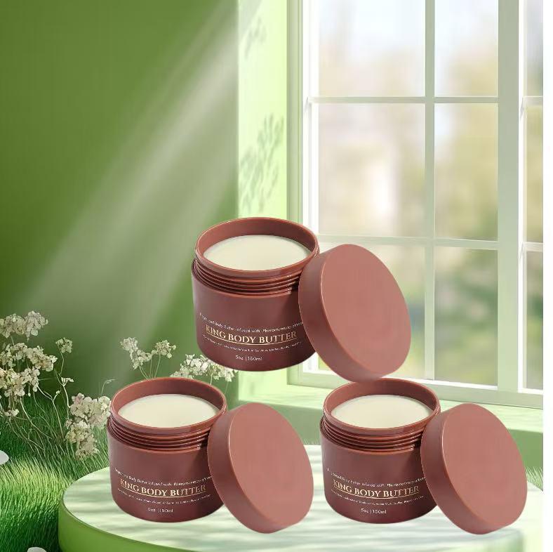 King Cologne Body Butter Deep Hydration & 24H Moisture | Luxury Skincare Must-Have for Glowing, Soft Skin | Perfect for Your Body Care & Self-Care Routine