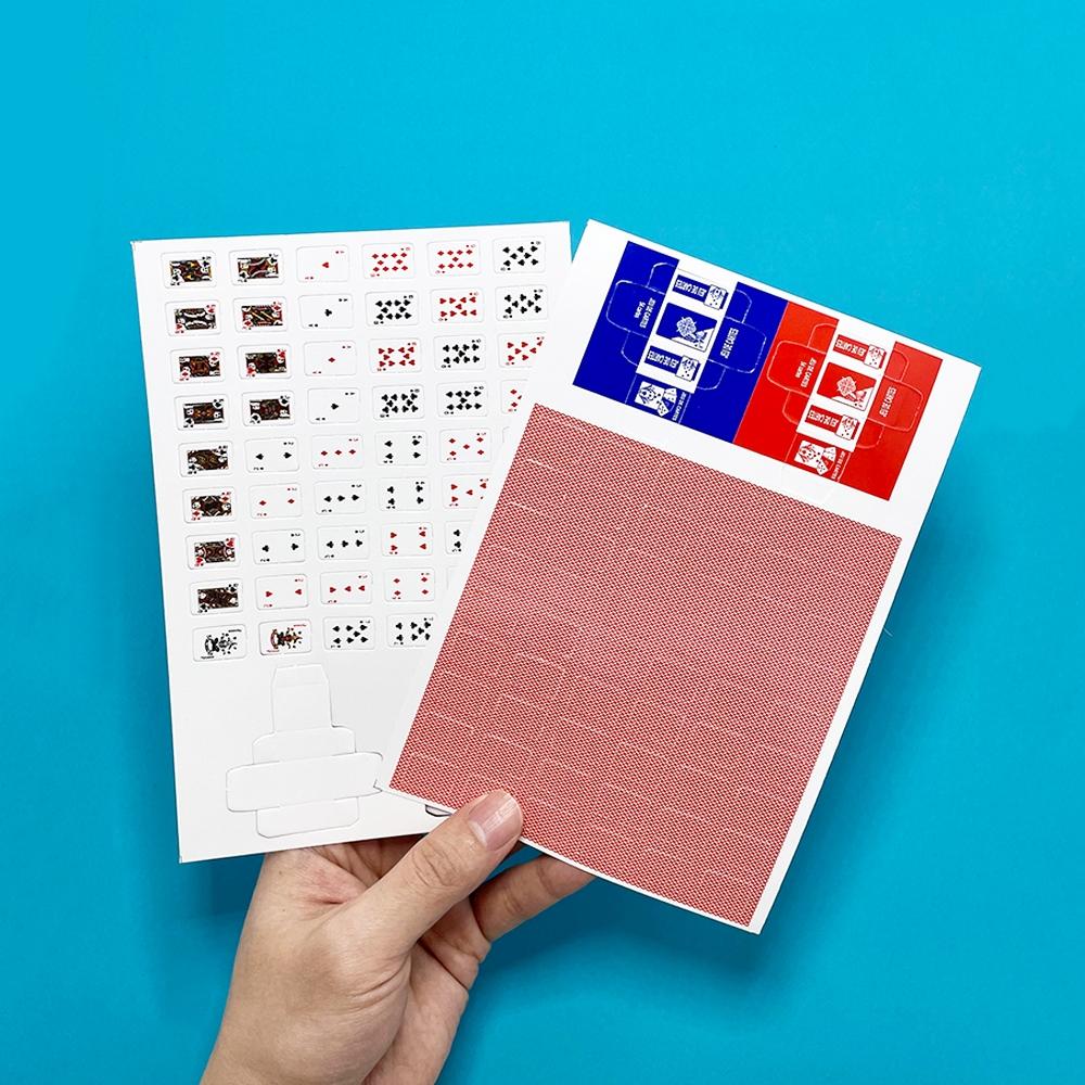 2 Sets Mini Poker Deck, Compact and Fun, Ideal for Travel and Outdoor Leisure Activities, Perfect for Game Nights,54 Cards /Set Travel Game, Card Games