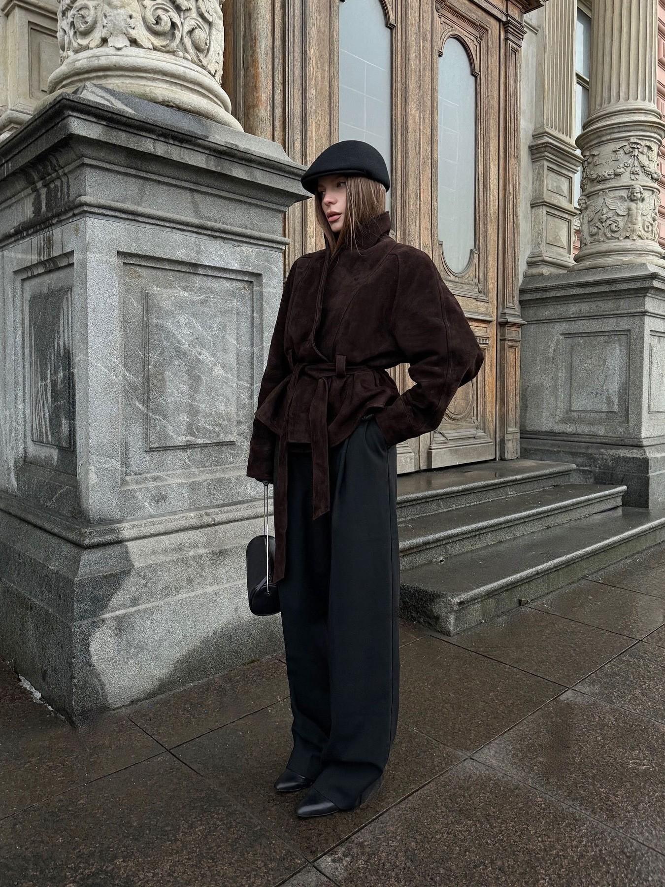 Women's Casual Chic Loose-Fitting Outerwear, Plain Full Placket Top, Fall & Winter Unlined Jacket, Comfortable Daily Wear