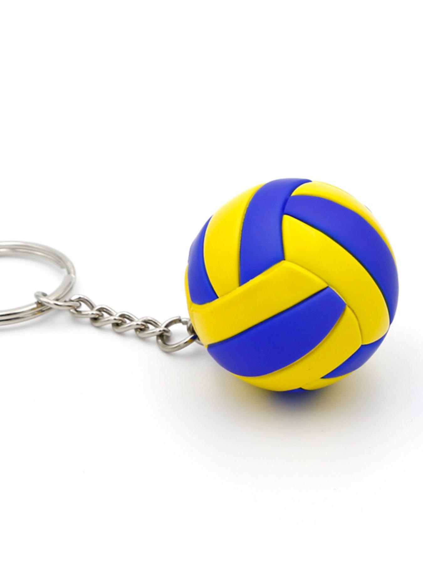 Volleyball Keychain Bag Charm Sports Competition Award Creative Gift, Unique Volleyball Accessory for Athletes & Fans