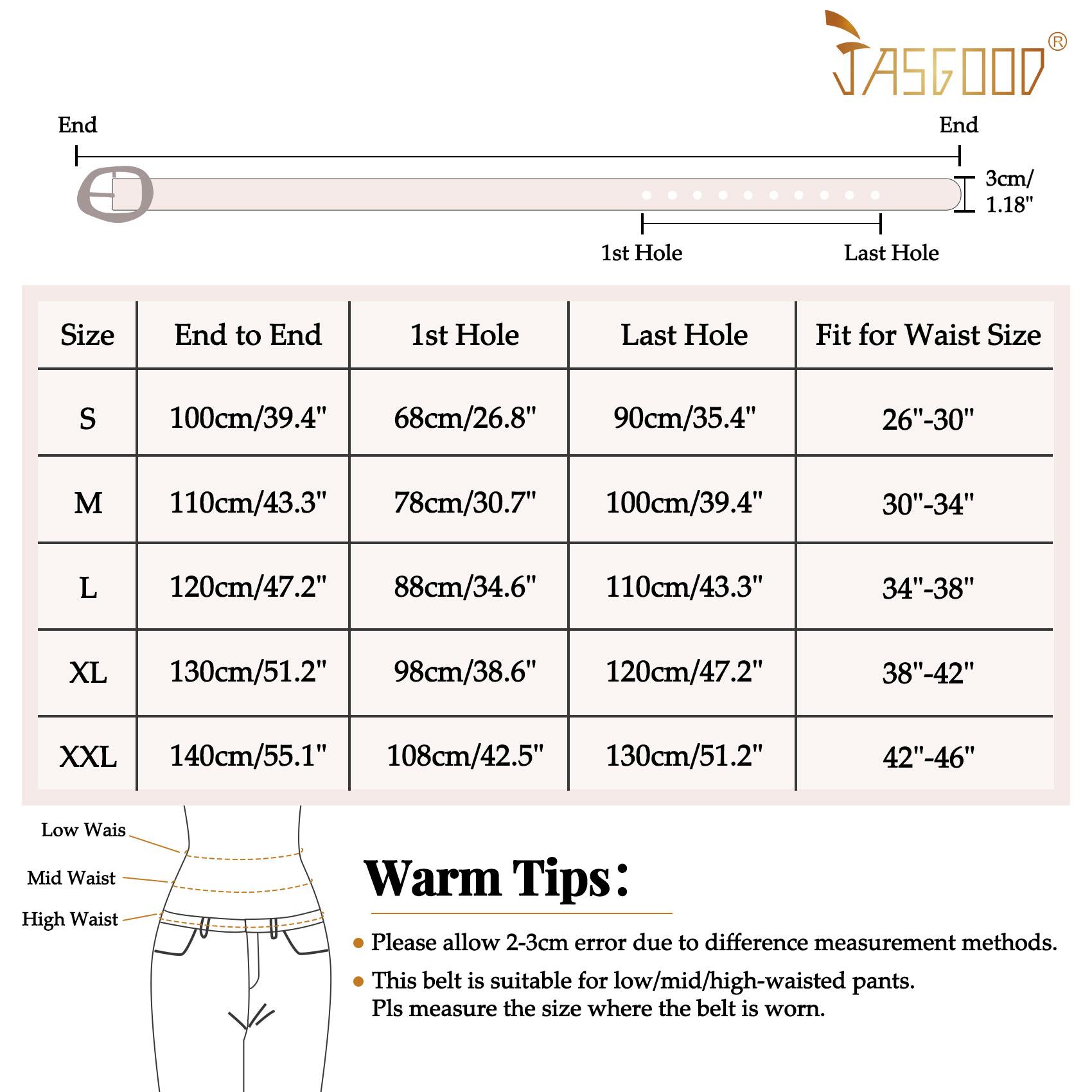 JASGOOD Women Leather Belt Ladies Casual Waist Belt Fashion Women Belt with Gold Buckle for Jeans Pants dealsforyoudays JASGOOD Women Leather Belt Ladies Casual Waist Belt Fashion Women Belt with Gold Buckle for Jeans Pants dealsforyoudays