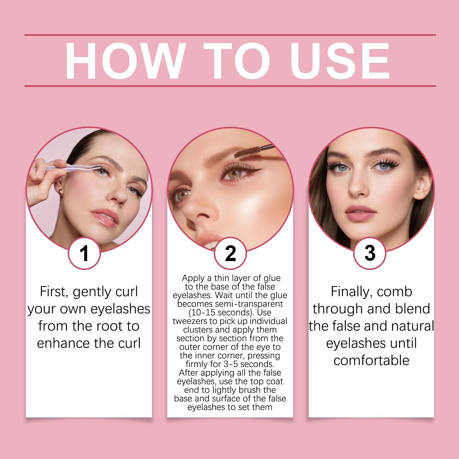 Nymixa Segmented Lash Set | Super Natural, Comfortable & Perfect for Everyday