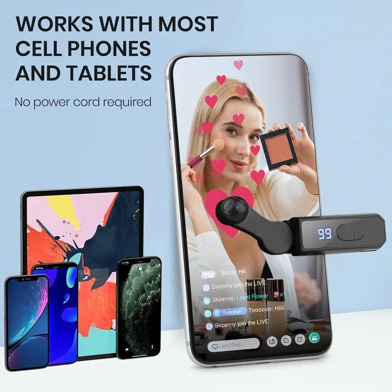 Automatic Clicker Adjustable Speed Phone Tap Wireless Silent Portable Fast Click Auto Screen Clicker, Mobile Accessories, Phone Accessory