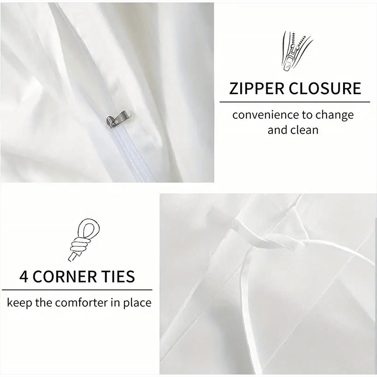 3-Piece Game Controller Print Bedding Set, Soft Breathable Fabric, All-Season Use, Includes 1 Fitted Sheet + 2 Pillowcases