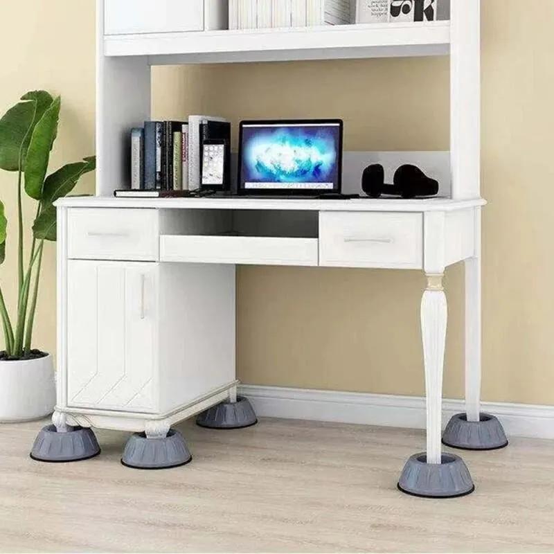 4Pcs Anti Vibration Feet Pads Rubber Mat Slipstop Silent Dampers Stand Universal Washing Machine Refrigerator Furniture Foot Pad