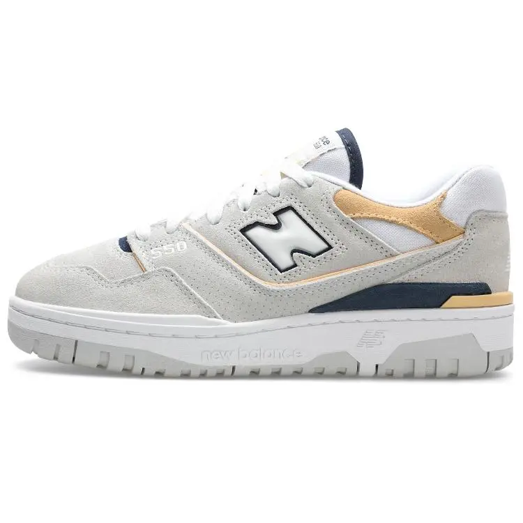 New Balance NB 550 Leather Low-Top Retro Basketball Shoes BBW550AB-B