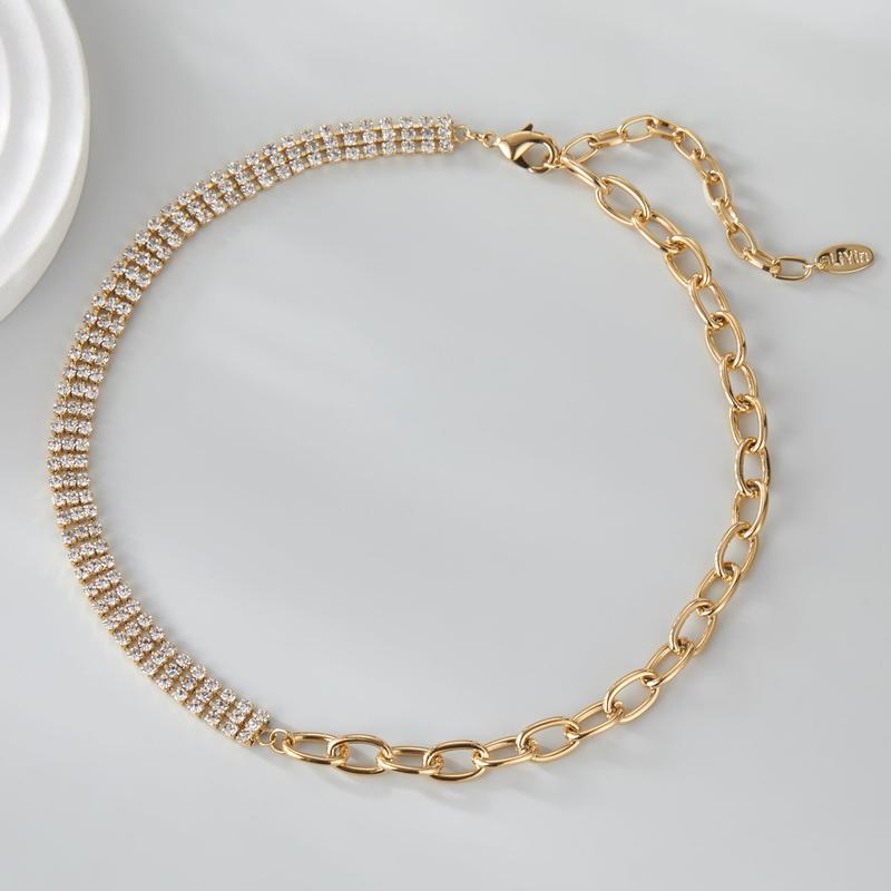 MYTYS Shiny Pendant Necklace Sophisticated Simple Style Daily Unique Luxury Jewelry in Velvet Bag or Gift Box Perfect Present