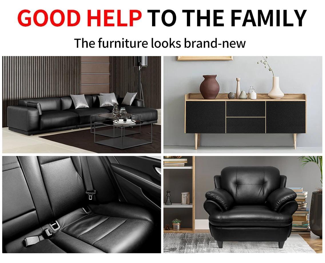 Dealsforyouday Self Adhesive Leather Repair Patch 50x137cm Durable Tape for Sofa Car Seat Chair Bag Home DIY Fix Cowhide Material