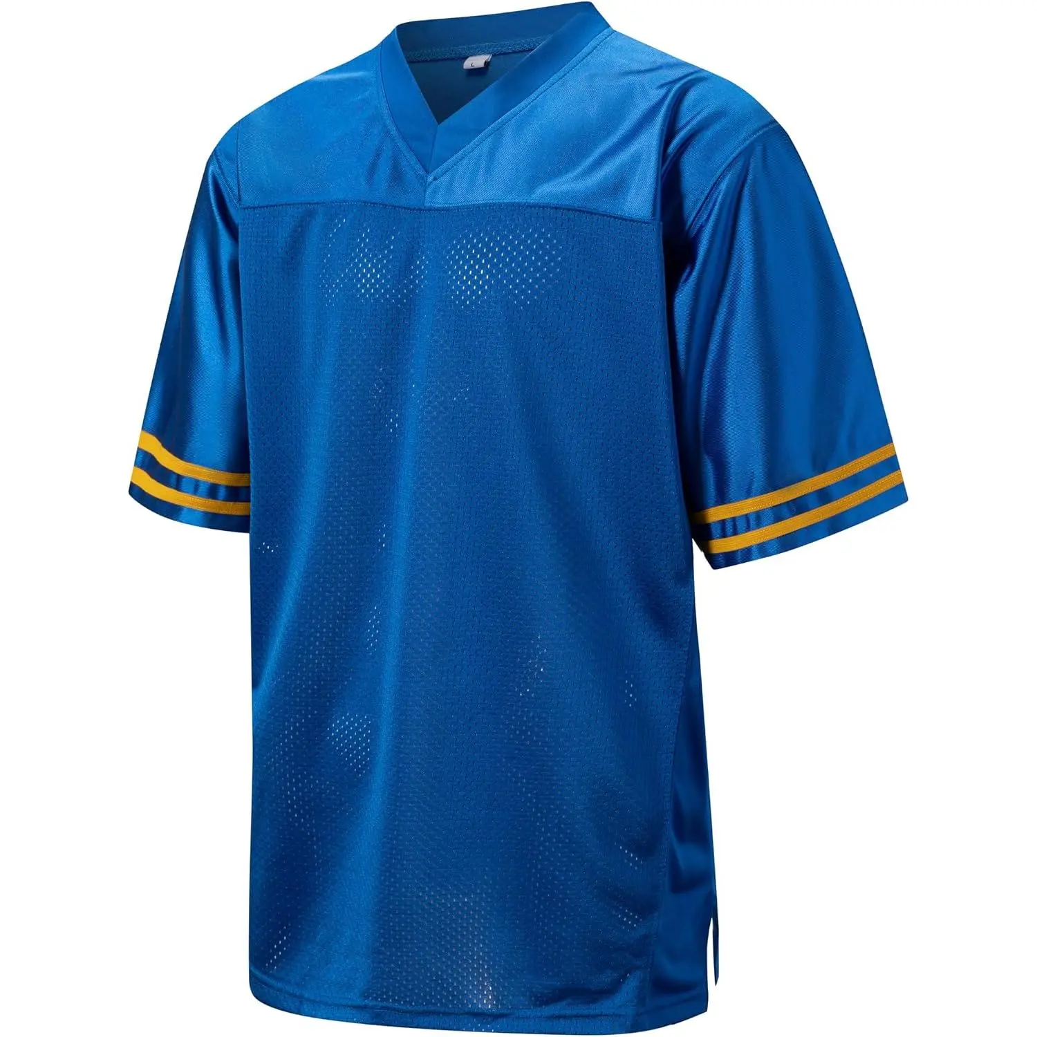 Football Jersey Retro Classic Blank Plain Sports Workout Casual Fitness Uniforms Tops T-Shirt for Men Unisex