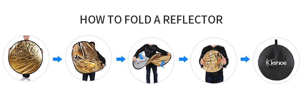 Umbrella Photography Lighting Kit,Soft Light Box Soft Umbrella Plus Five-In-One Reflector Set, Reflective Umbrella Lights Photography Kit for Portrait Studio Video Recording, Filming, Podcast