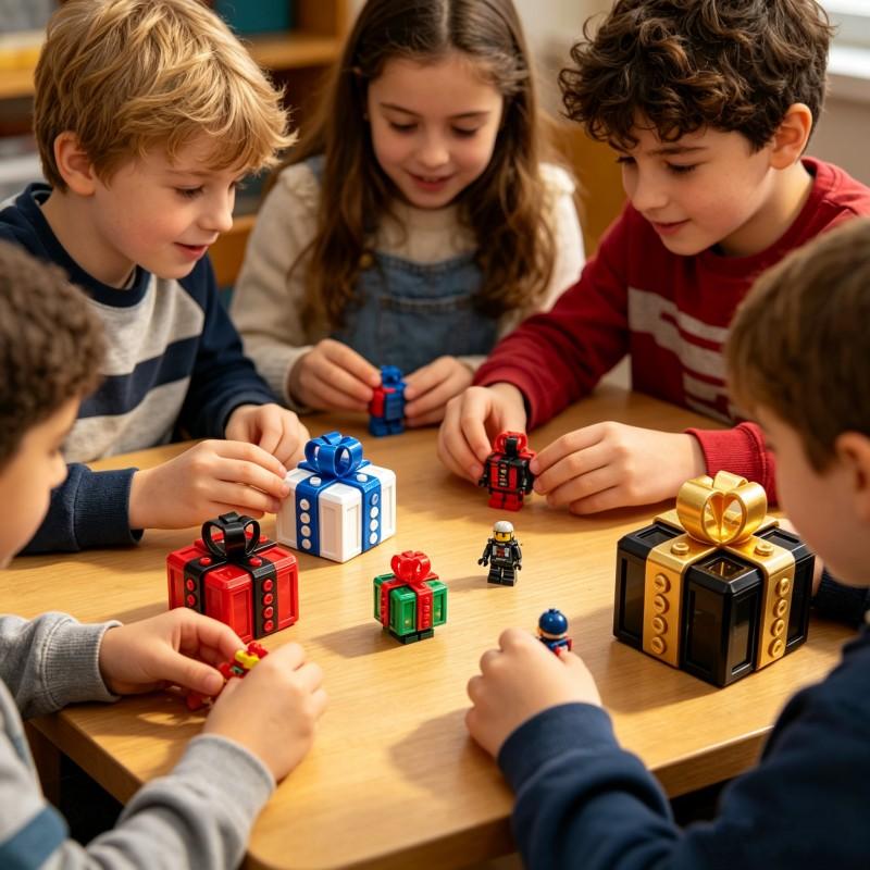 5-Piece Nested Gift Box Set with Screws, Fun Prank 3D Storage Box, Novelty Money Card Container for Christmas Birthday Packaging