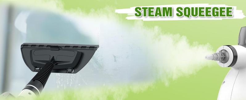 Pressurized Handheld Multi-Surface Natural Steam Cleaner with 12 pcs Replacement Parts , Multi-Purpose Steamer for Springtok , Home and Car Thanksgiving Early