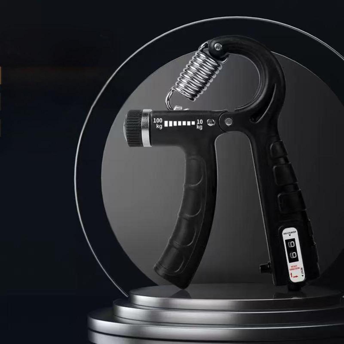 Mechanical Counting Grip Trainer - Adjustable Resistance: Resistance range meets different strength requirements, no batteries needed, automatically records training repetitions