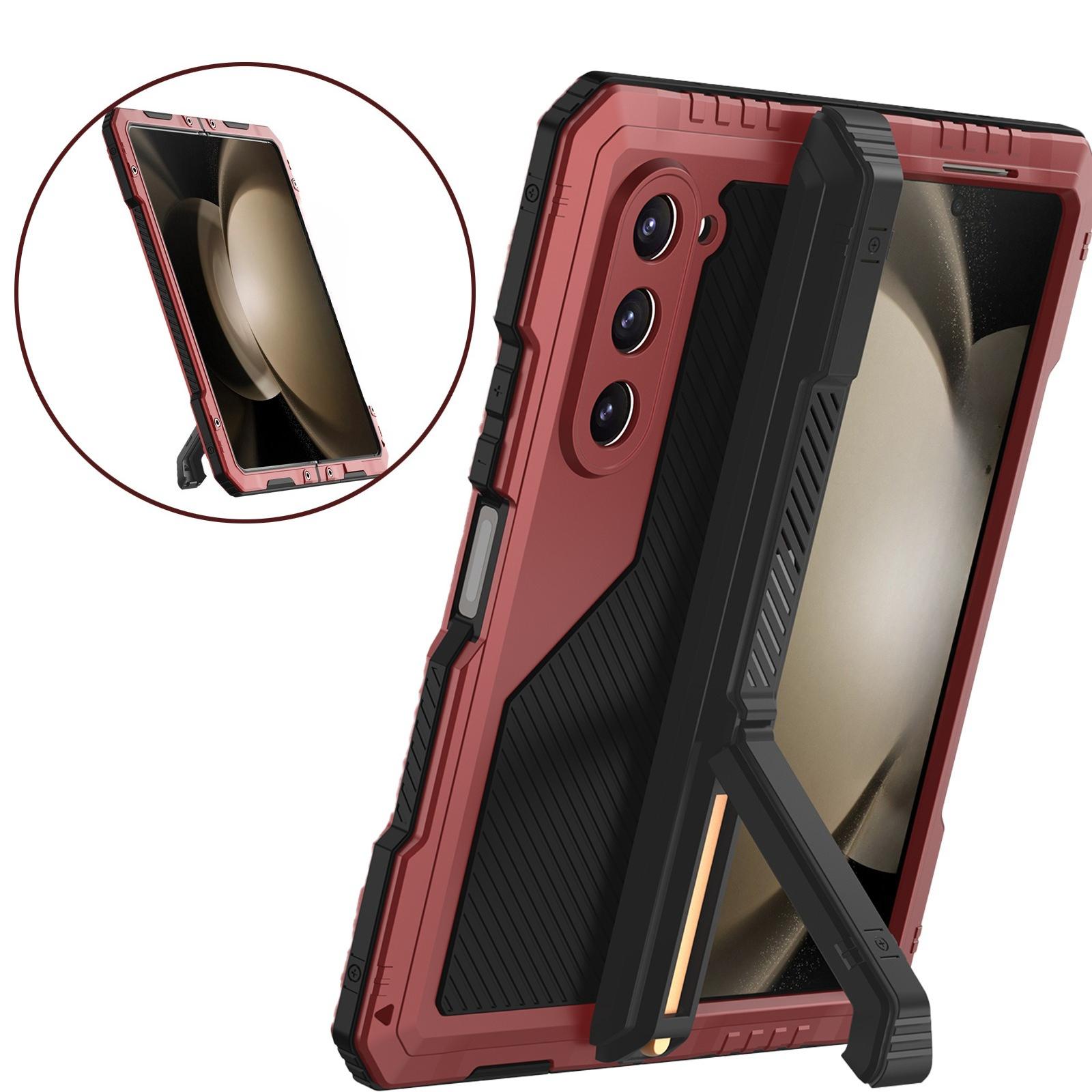 Compatible with Galaxy Z Fold7/Z Fold6/Z Fold5/Z Fold4 Full Wrap Shockproof Foldable Phone Case HNZ0642