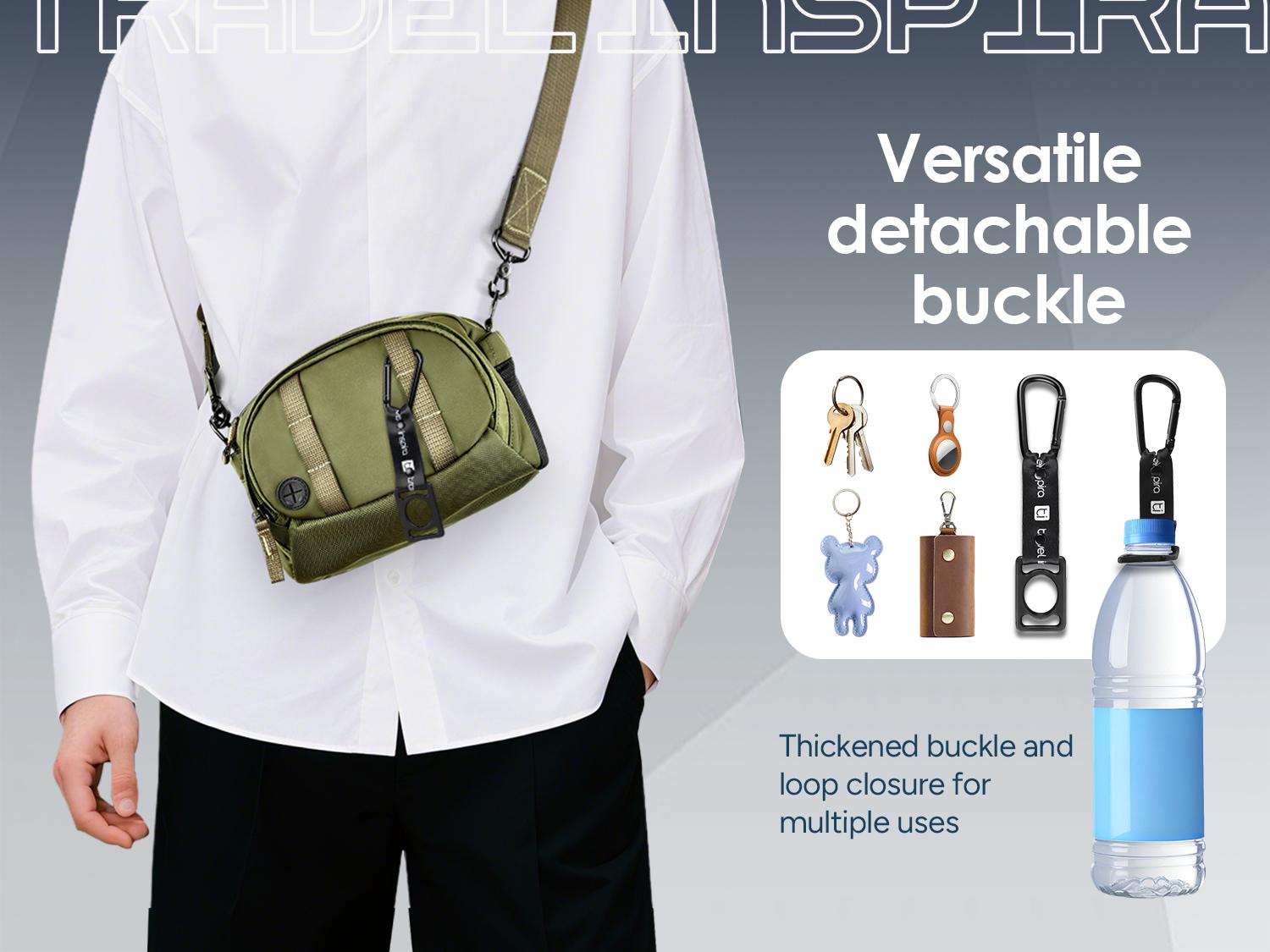 travel inspira Functional Multi Pocket Crossbody Bag Stylish Shoulder Bags Purse, Water-proof, Hiking,Outdoor,Travel,Leisure