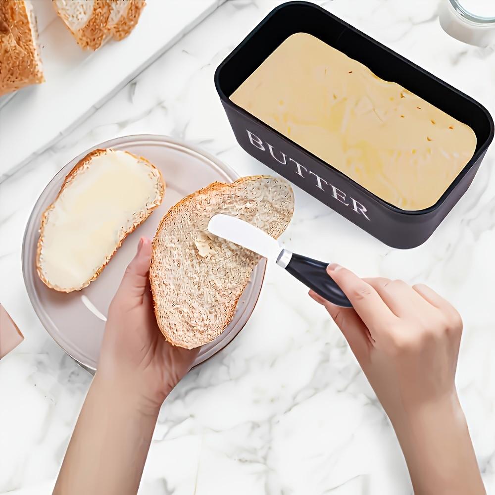 Butter Dish Set with Lid, Leak-Proof Seal, Leakproof Container, Freezer-Safe, Easy-Clean Surface, Ideal for Kitchen Baking or Gifting, Perfect for Home, Weddings, Camping, and Outdoor Activities, Great Gift for Thanksgiving and Christmas