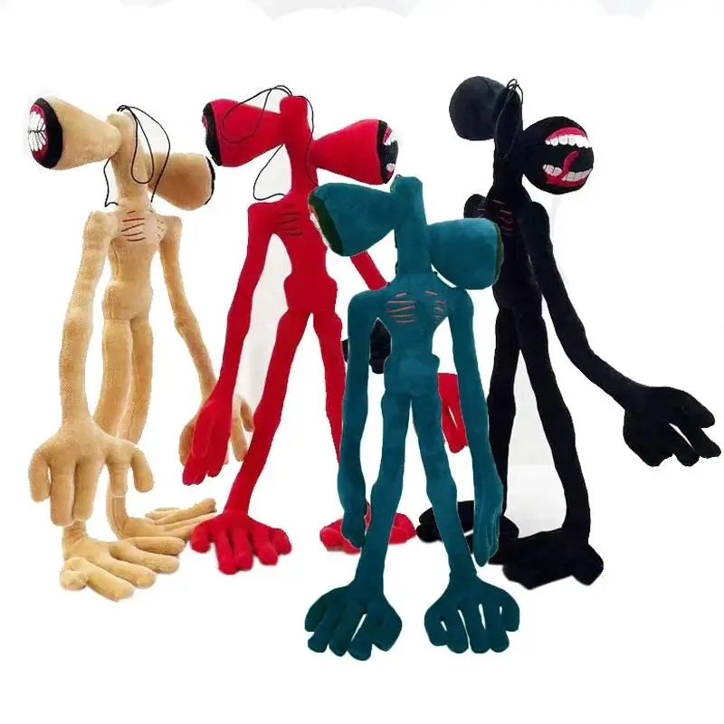 55cm Bendable Siren Head Plush Toy, Office Desktop Decoration Ornament, Stuffed Doll for Toys & Hobbies Collection, Bendable Plush