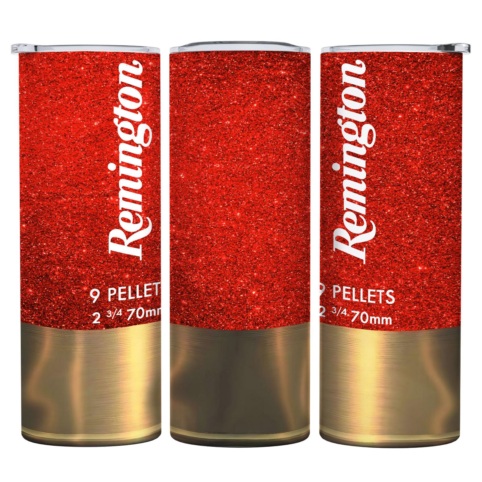 1pc 12 Gauge Shotgun Shell Style Stainless Steel Tumbler, 16 Designs Available, with Lid and Straw, Hunting Gift for Men, Outdoor Sports Insulated Mug, Insulated Travel Drinkware, Christmas, water bottles, thermos