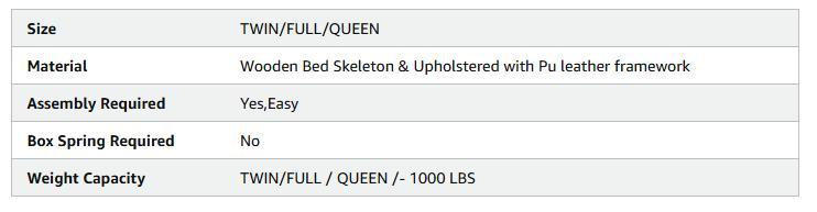 Vabches Bed Frame with Storage Headboard and 4 Drawers,Upholstered Platform with Charging Station and Led Lights,Adjustable Headboard,No Box Spring Needed,Dark Grey