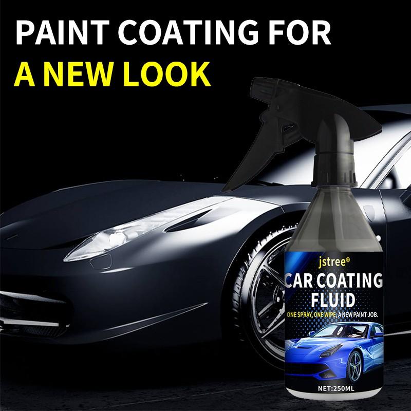 Jstree Car Nano Coating Liquid, Paint Crystal Coating, Body Wax Brightening Protector, 250ML, Car Care Essential