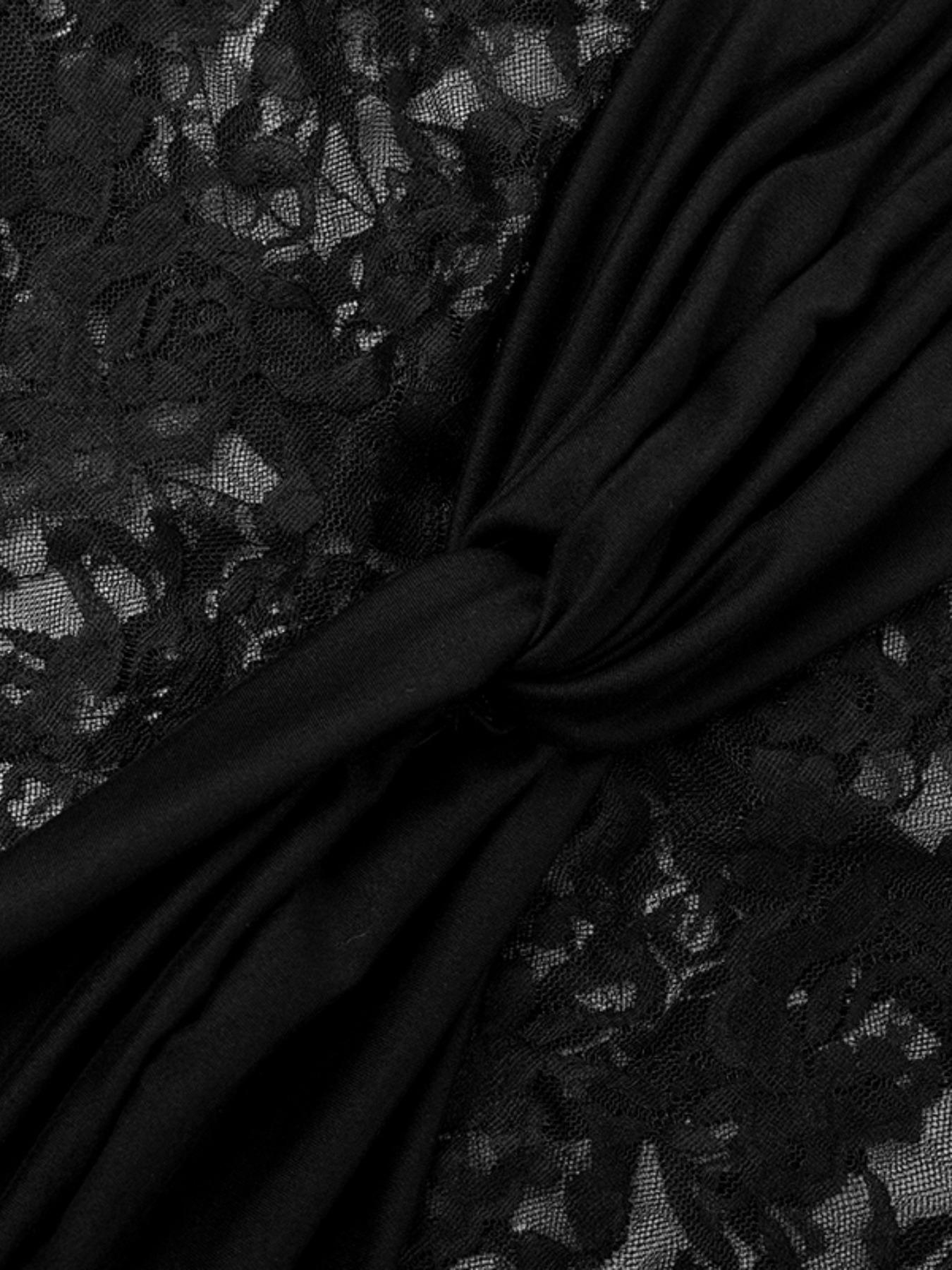 Women's Fall Winter New Long Sleeve Lace Dress, Elegant Fashion Design, Perfect for Casual & Formal Occasions, Stylish Women's Clothing