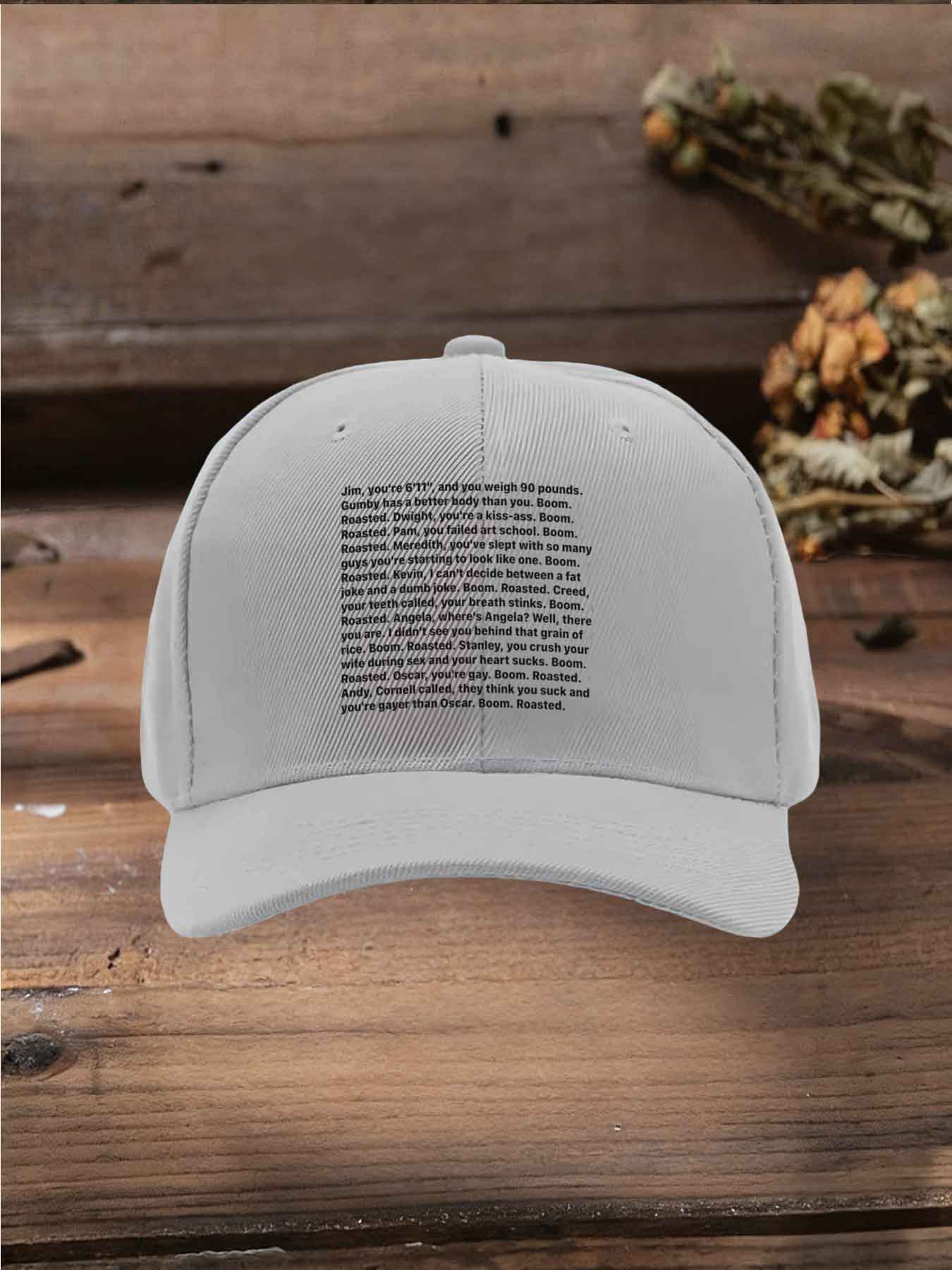 Scott's Boom Roasted Speech 2026 new model Classic Baseball Cap-Adjustable Suitable for Both Men and Women Available in Multiple Colors Comfortable Breathable Hat Suitable for Men and Women