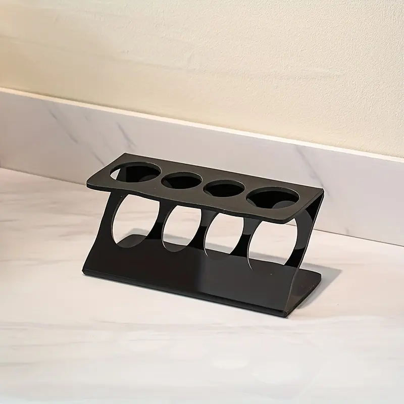 1 Pc Electric Toothbrush Organizer Stand – Multi-function storage rack for toothbrush, razor and toothpaste. Compact bathroom countertop holder, perfect for keeping toiletries neat and organized at home.