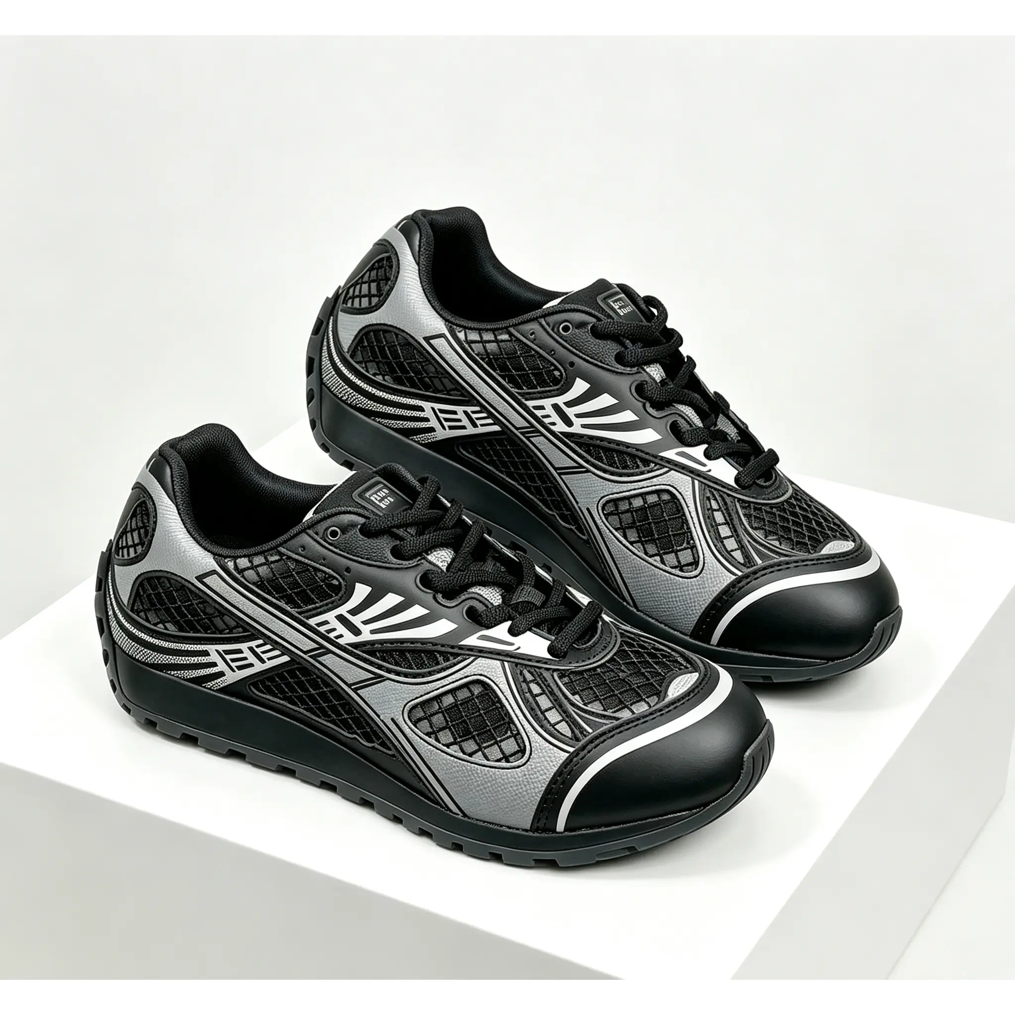 Women Y2K Retro Mesh Running Sneakers LaceUp Breathable NonSlip Rubber Outsole Casual Street Sport Trainers For Daily Outdoor Walking