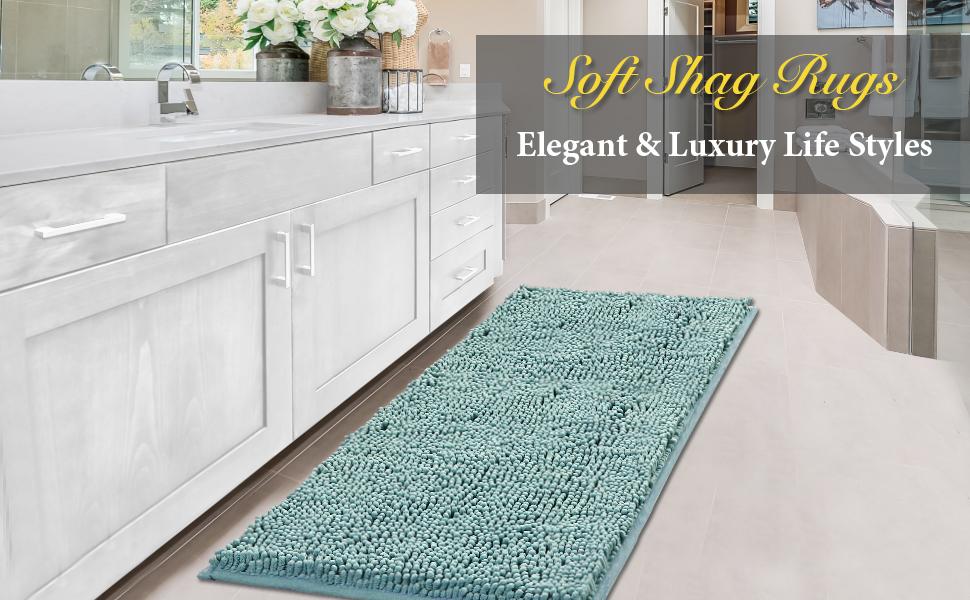 H.VERSAILTEX Bath Mat Bath Rug for Bathroom Luxury Chenille Bathroom Rug Mat Extra Soft and Absorbent Microfiber Shaggy Rugs Non Slip Rug Quick Dry Bath Mat Washable H.VERSAILTEX Bath Mat Bath Rug for Bathroom Luxury Chenille Bathroom Rug Mat Extra Soft and Absorbent Microfiber Shaggy Rugs Non Slip Rug Quick Dry Bath Mat Washable