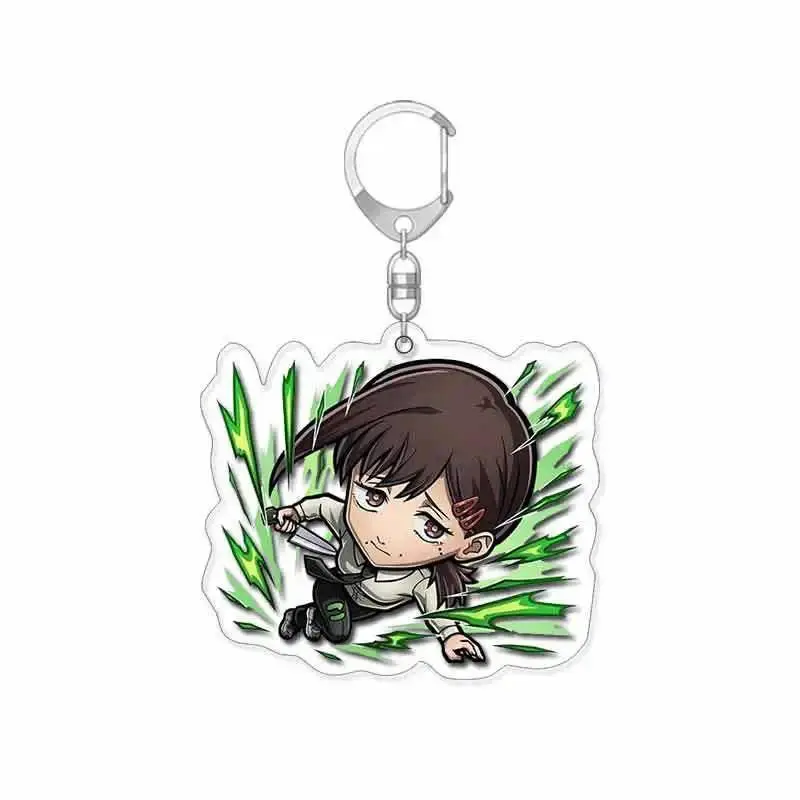 For Chainsaw Man Denji Makima Pochita Himeno Anime Game Peripherals Acrylic Keychain Custom Cartoons Cute Backpack Pendant Gift