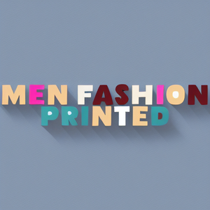 men fashion printed