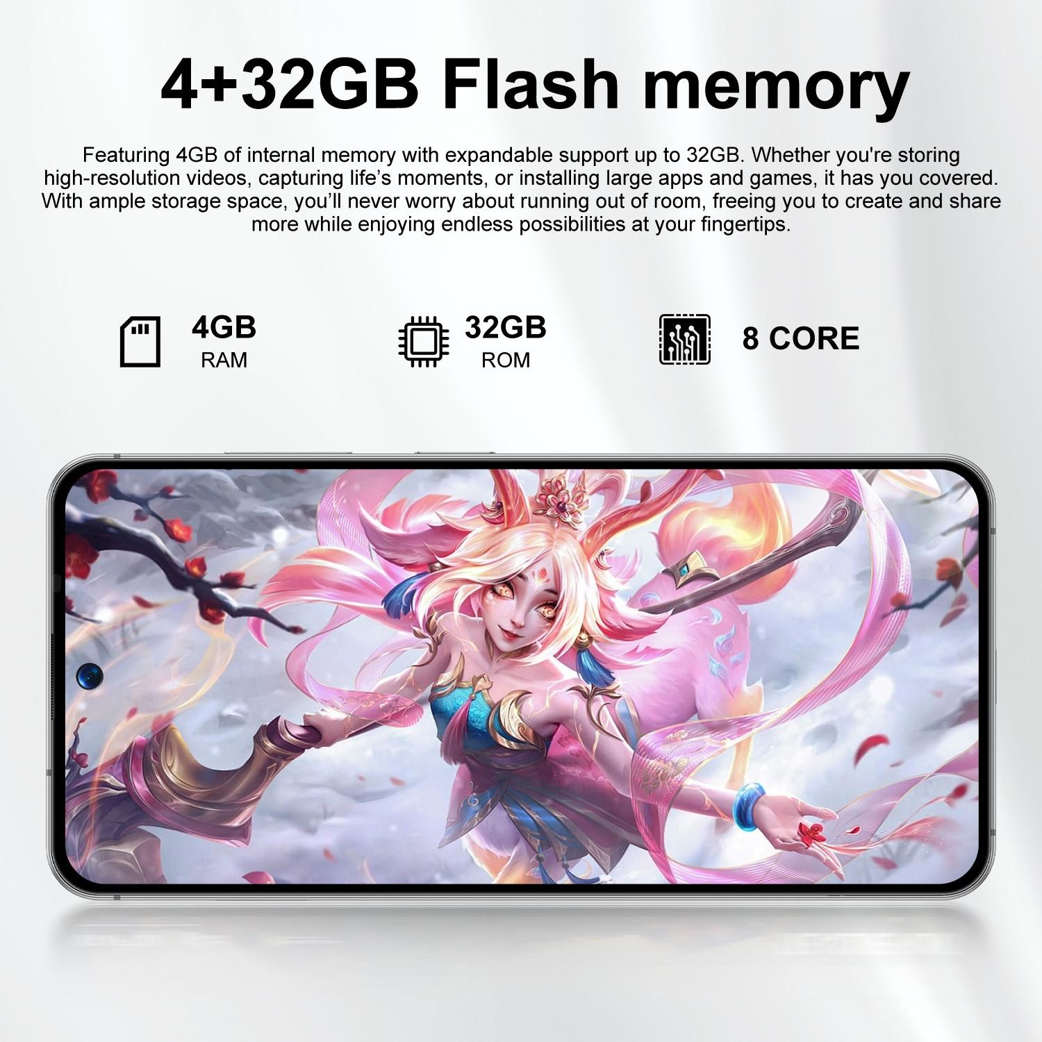 I25 Ultra 7.2 Inch Large Screen, Octa-Core 4g Smooth Performance, 4GB RAM 32GB Storage, 4300mah Long Battery Life, Dual Camera Android 12.0