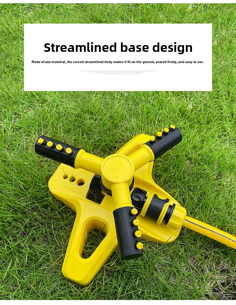 Eco 360-Degree Rotating Automatic Sprinkler for Villas and Gardens, ideal for watering lawns and can be connected in series