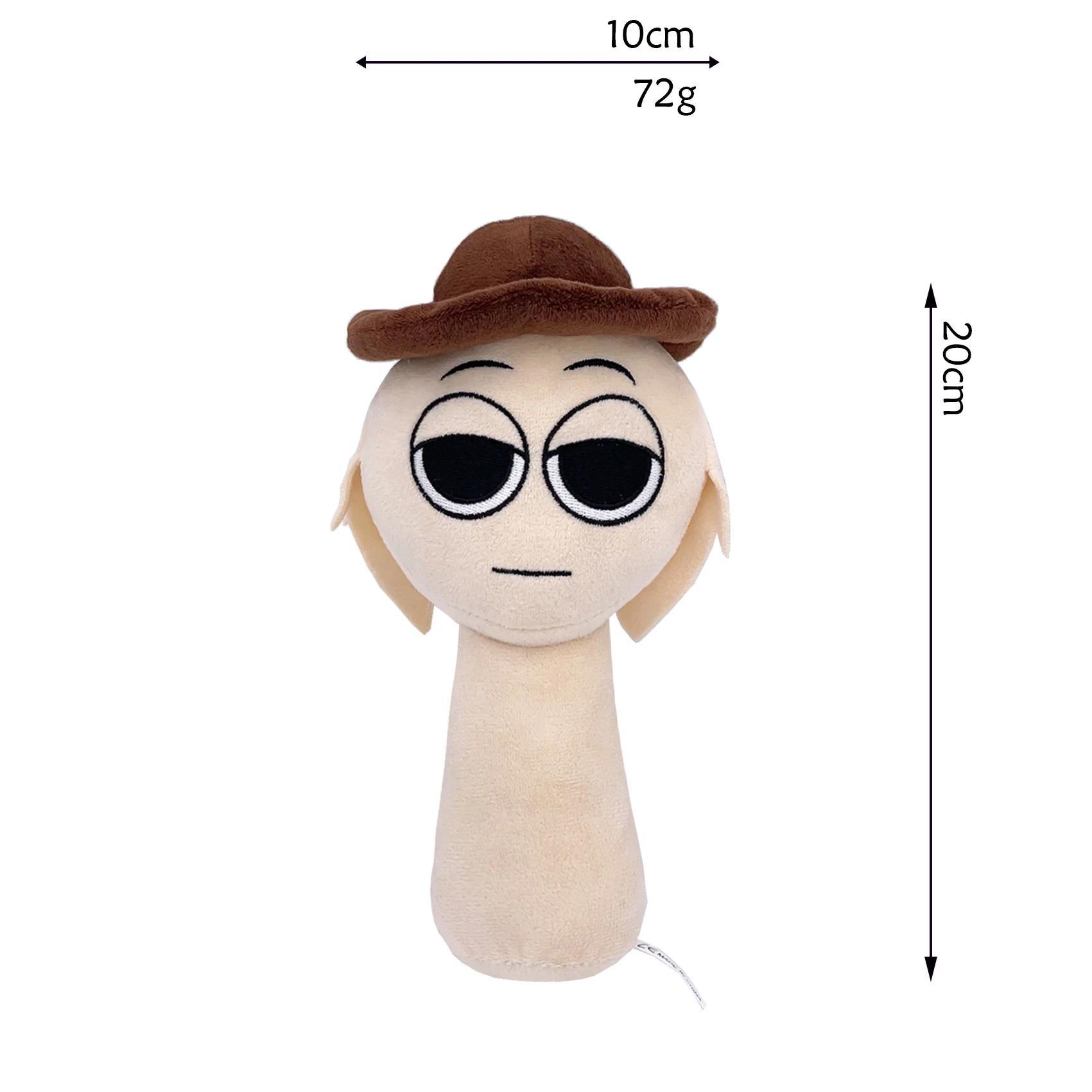 54 Styles Sprunki Plush Toys Soft Snuggly Stuffed Animal Cushion Children's Birthday Gifts Soft Toys