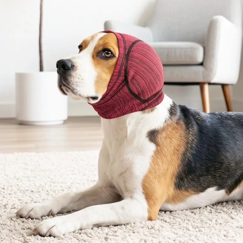 Pet Supplies Dog Ear Muffs Calming Headset Soundproof Summer Model, Anti-Noise Thunder Shock Prevention, Dog Headgear