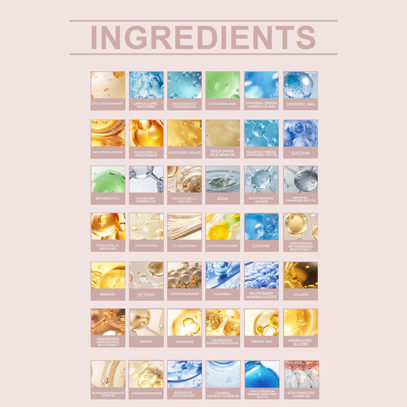 Pink Collagen Plumping Multi Balm | All In One Volufiline, PDRN, NAD Stick for Youthful-Looking, Helping Look of Fine Lines, Firming Care, Anti-Aging Care | For Under-Eyes, Neck, Forehead, Smile Lines, Lip Care | Korean Skincare