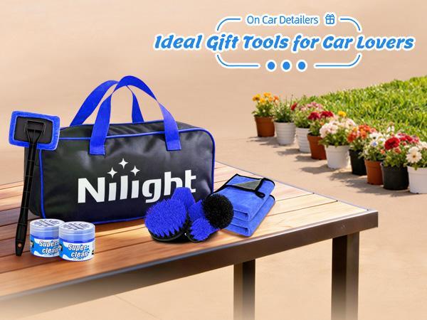 Nilight 52PCS Car Detailing Kit with Storage Carry Bag - Car Accessories for Deep Cleaning, Including Towels, Sponges, Wash Mitt (Blue, Father's Day Gift Option), Cars/Motorcycles Nilight 52PCS Car Detailing Kit with Storage Carry Bag - Car Accessories for Deep Cleaning, Including Towels, Sponges, Wash Mitt (Blue, Father's Day Gift Option), Cars/Motorcycles