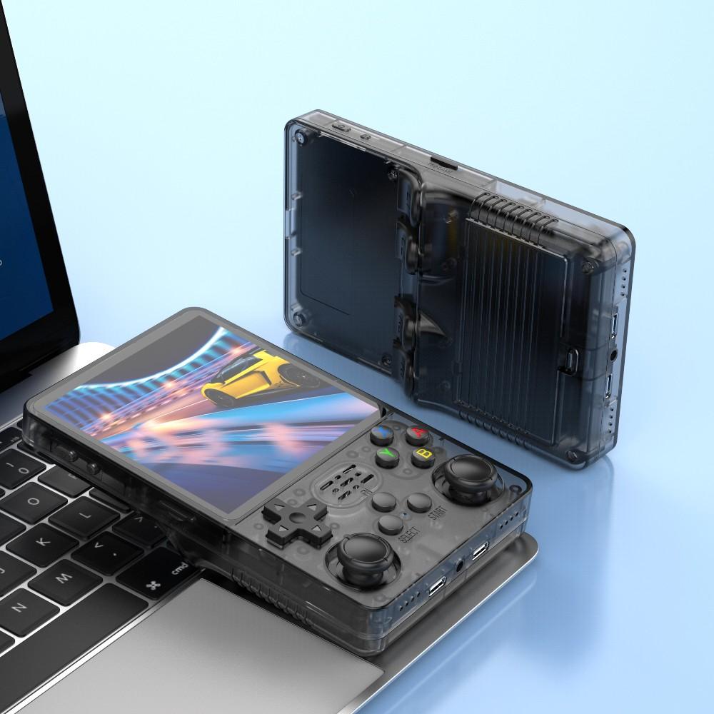 Boyhom R36plus Retro Handheld Gaming Console, 4 Inch IPS Display, 64GB 128GB Storage, WiFi, Nes Snes Game Boy Advance N64 Ps1 Psp Emulator