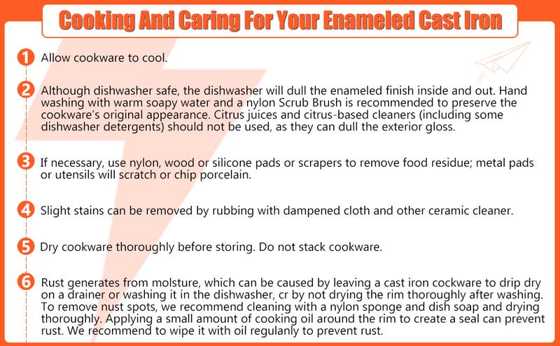 Elf Grill 7-Piece Enameled Cast Iron Cookware Set Nonstick Dutch Oven Frying Pan Skillet & Saucepan with Lids Oven Safe to 500°F All Stovetop Compatible Healthy Kitchenware for Sourdough Bread Baking Casserole & Modern Cooking