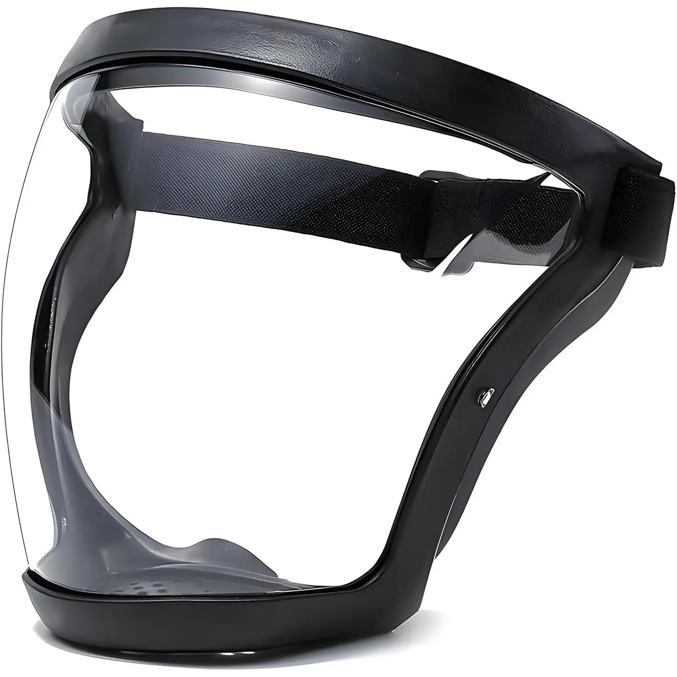 Paintball mask, Full Face Mask,Transparent Goggles Lenses Unisex Head Mounted Adjustable Motorcycle Riding Face Protection.