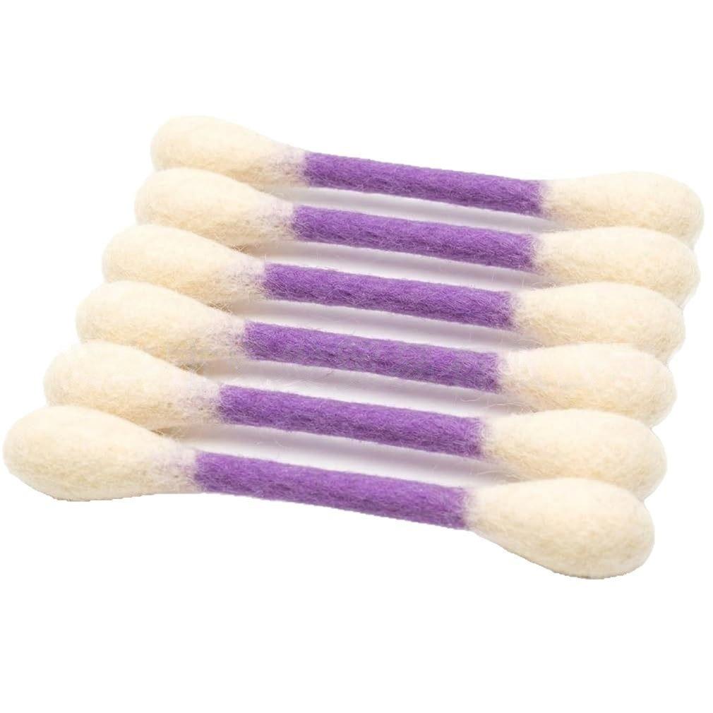 Cotton swab cat toys (6-pack), durable large size, kitten chewable teeth cleaning rope, giant interactive felt cat kicking toy stick, relieves boredom, provides exercise and play, relieves anxiety, aids digestion, and is the perfect gift for cat lovers.