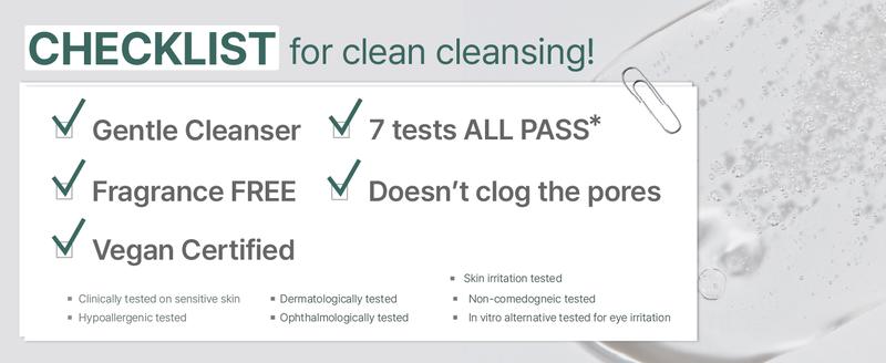 ILLIYOON Gentle Deep Triple Cleansing Set | Highly Effective Cleansing, Low-Irritation, Eye-Safe Formula, Pore Health Care, Hydrating Finish, Vegan Certified, Clean Beauty Standard (21.63 fl.oz.)